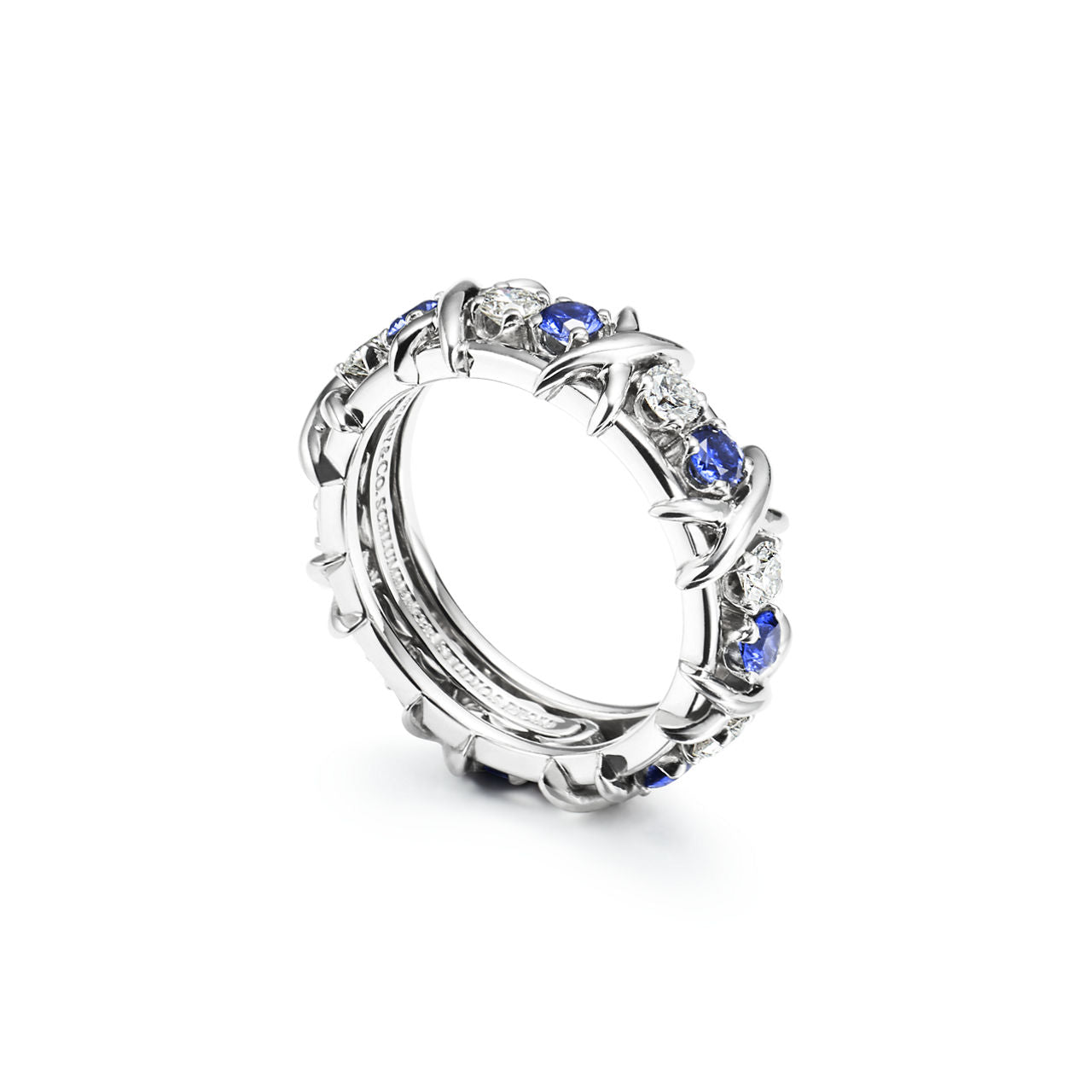 Celestia Sapphire Ring-Rings-Blizzm