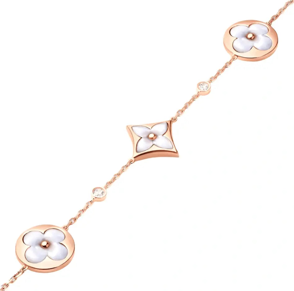 Color Muse Multi-Motifs Bracelet - White-Bracelets-Blizzm