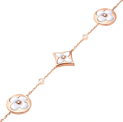 Color Muse Multi-Motifs Bracelet - White-Bracelets-Blizzm