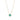 Color Muse Star Necklace - Green-Necklaces-Blizzm