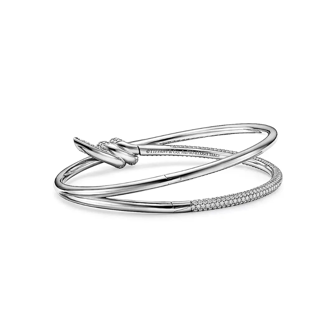 Crystal Knot Bracelet-Bracelets-Blizzm