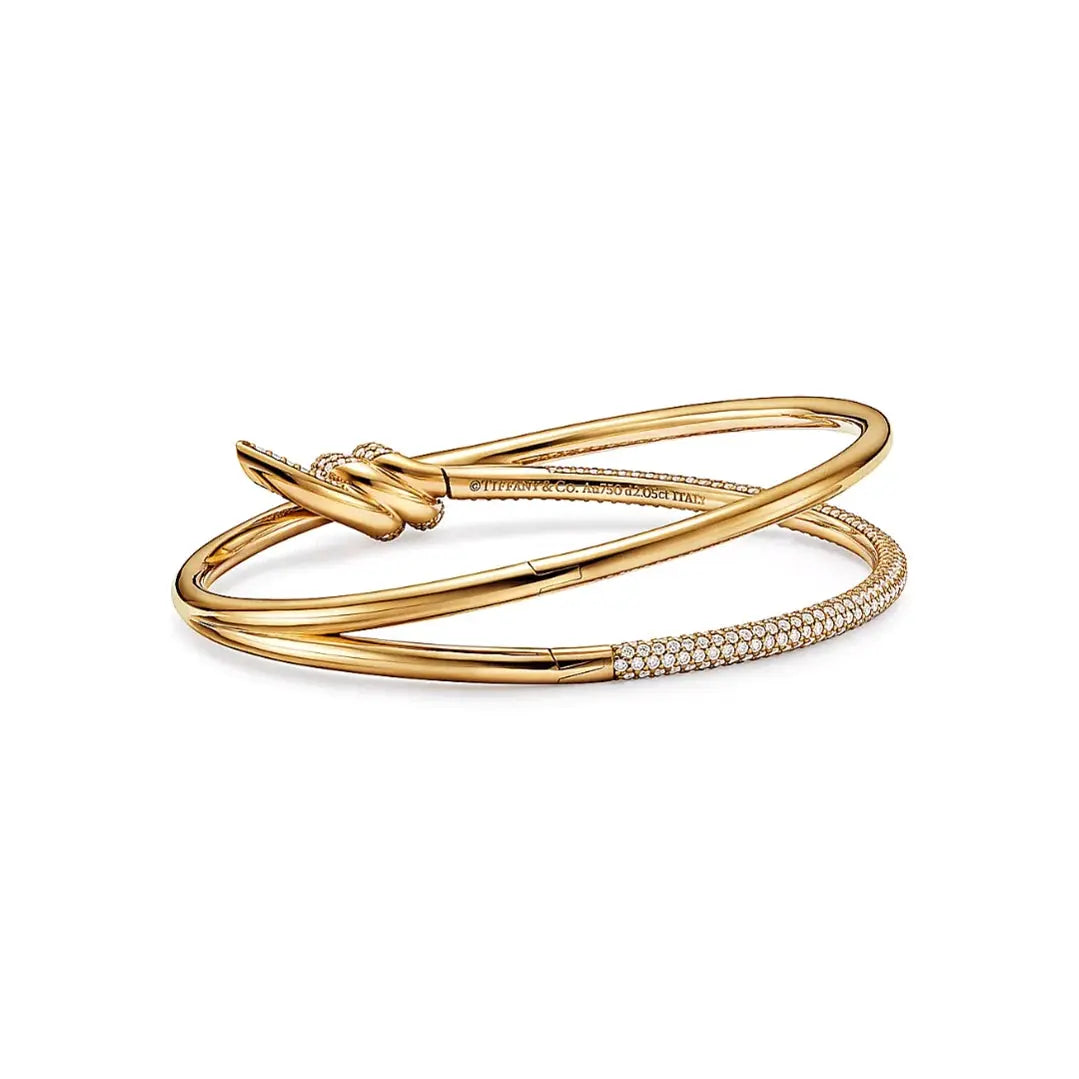 Crystal Knot Bracelet-Bracelets-Blizzm