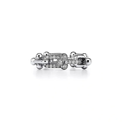 Crystal Link Ring-Rings-Blizzm