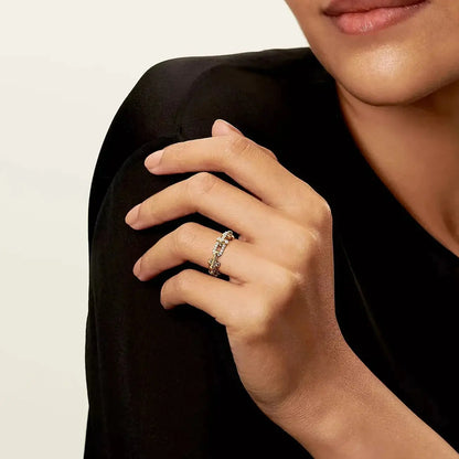 Crystal Link Ring-Rings-Blizzm