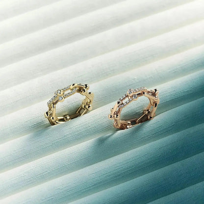 Crystal Link Ring-Rings-Blizzm