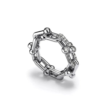 Crystal Link Ring-Rings-Blizzm