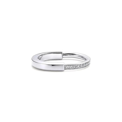 Crystal Lock Ring-Rings-Blizzm