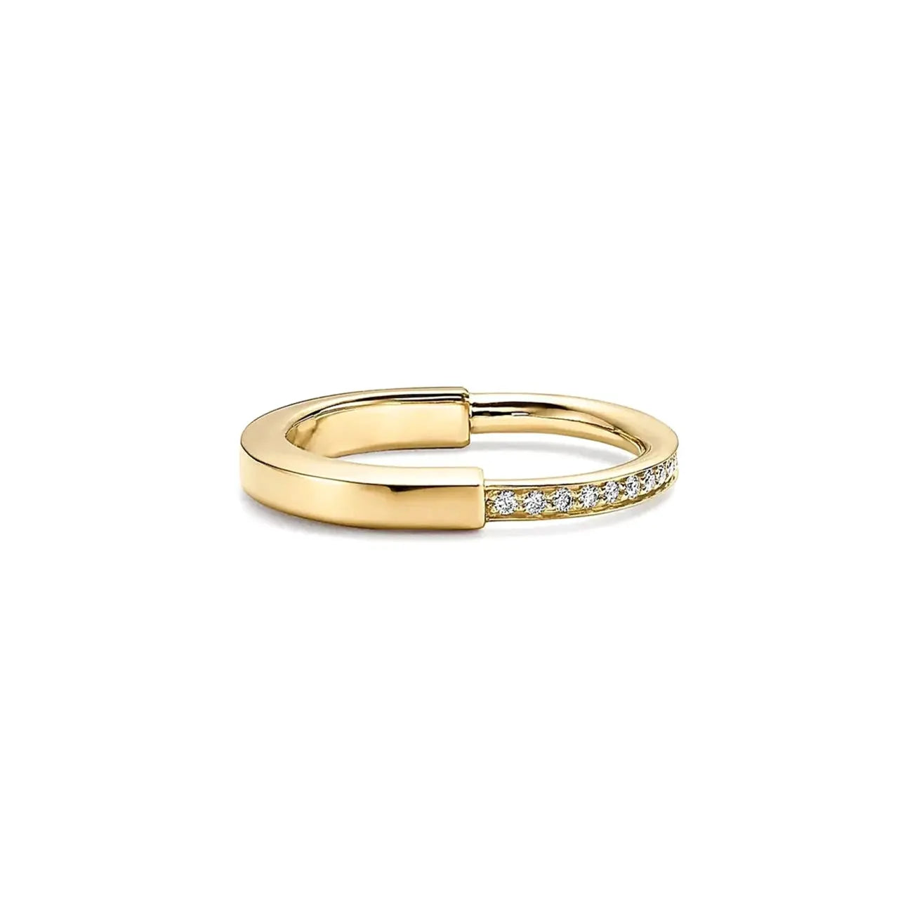 Crystal Lock Ring-Rings-Blizzm