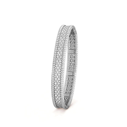 Effortless Beaded Bangle Bracelet-Bracelets-Blizzm