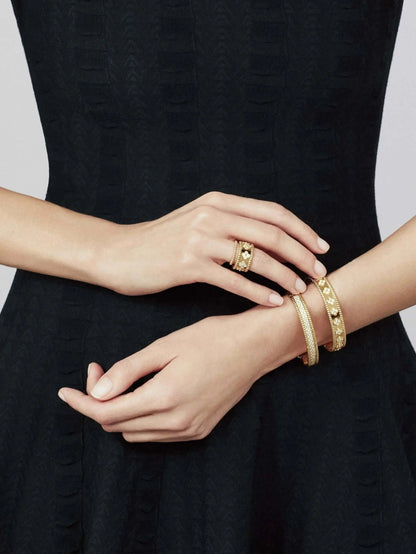 Effortless Beaded Bangle Bracelet-Bracelets-Blizzm