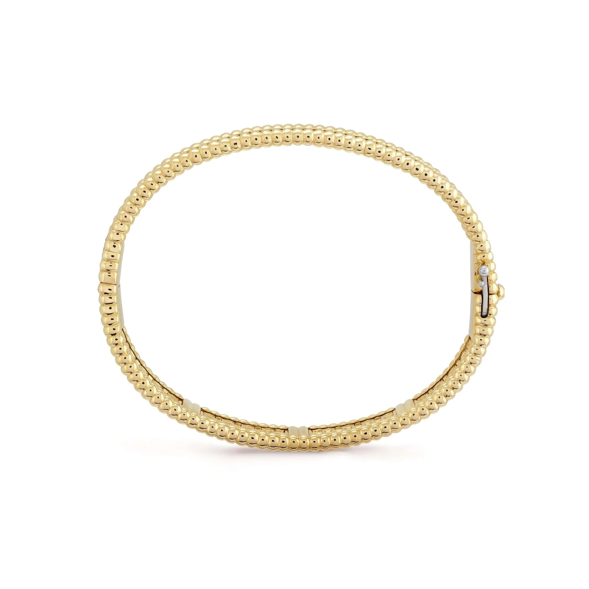 Effortless Beaded Bangle Bracelet-Bracelets-Blizzm