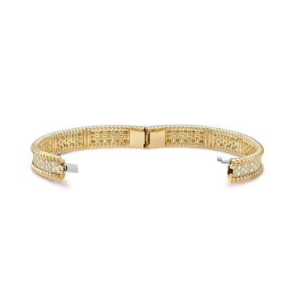 Effortless Beaded Bangle Bracelet-Bracelets-Blizzm