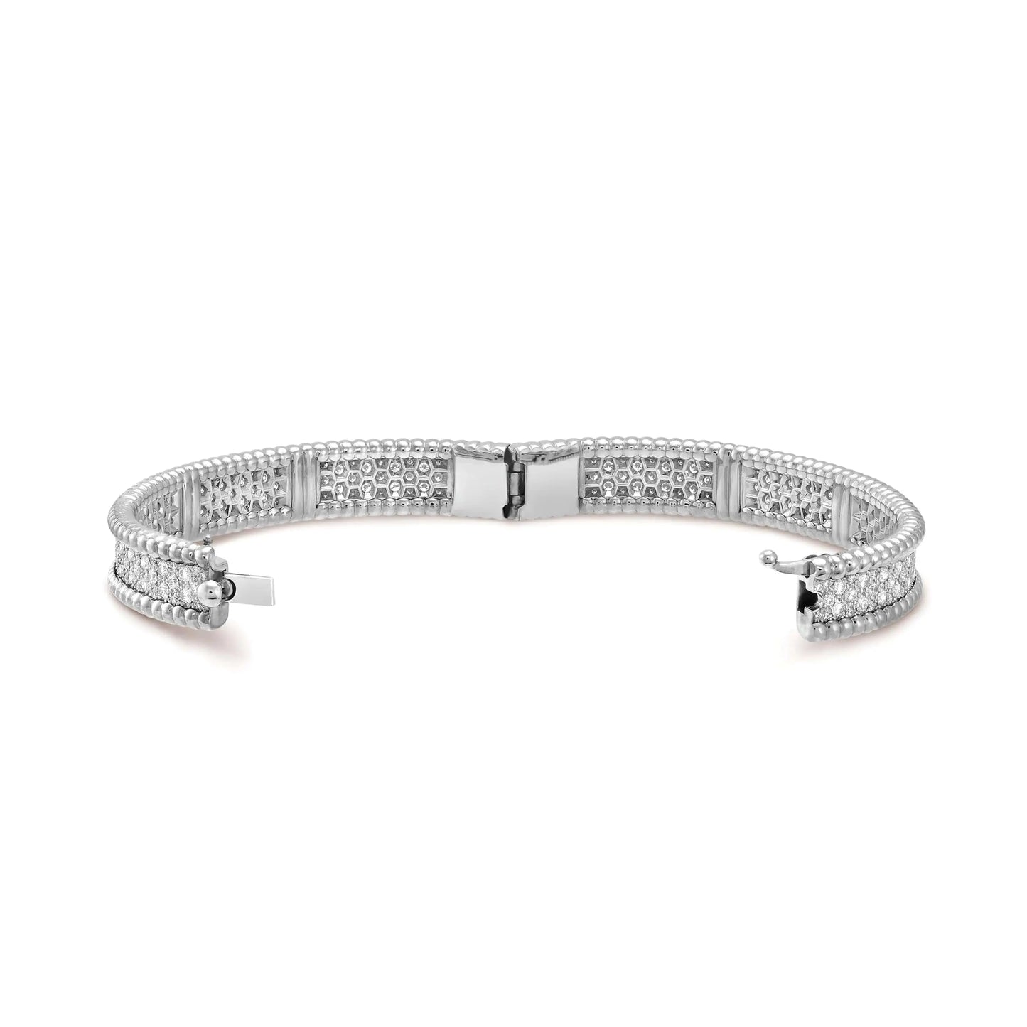 Effortless Beaded Bangle Bracelet-Bracelets-Blizzm