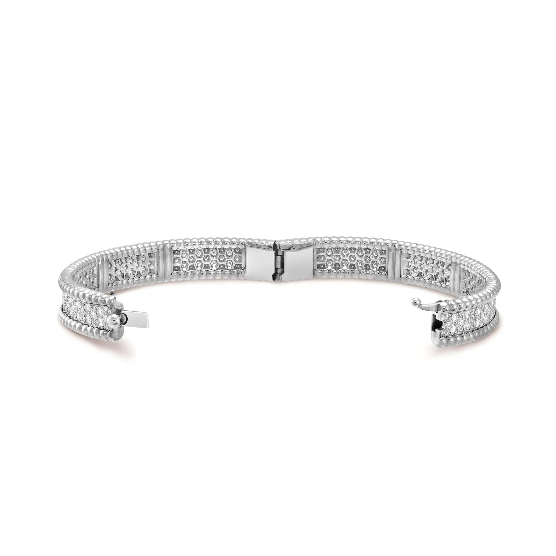 Effortless Beaded Bangle Bracelet-Bracelets-Blizzm