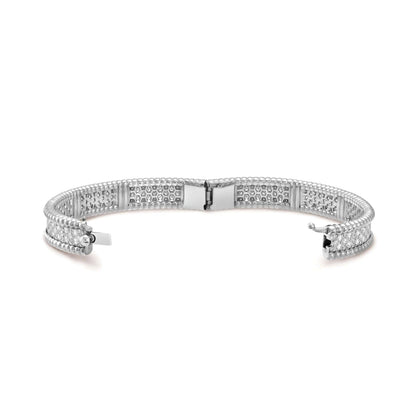 Effortless Beaded Bangle Bracelet-Bracelets-Blizzm