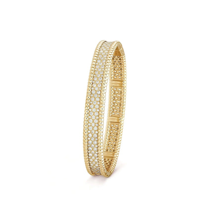 Effortless Beaded Bangle Bracelet-Bracelets-Blizzm