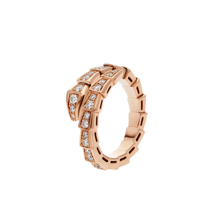 Elegant Sinuous Wrap Ring-Rings-Blizzm