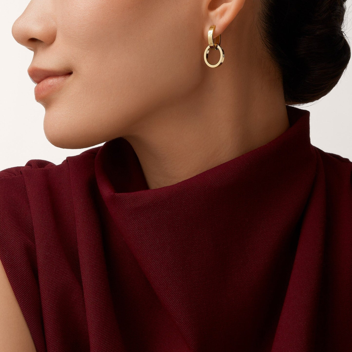 Embrace Dual Hoop Earrings-Earrings-Blizzm