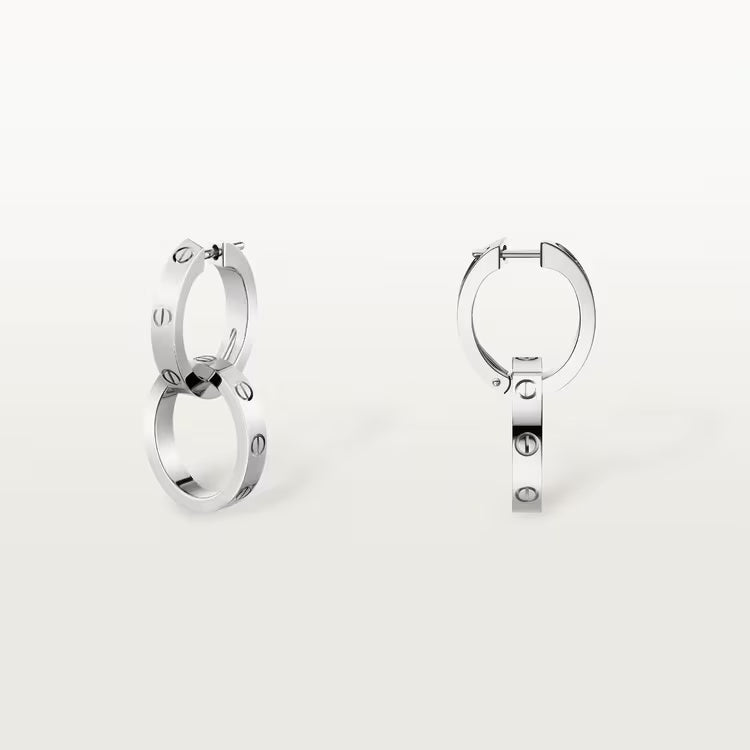 Embrace Dual Hoop Earrings-Earrings-Blizzm