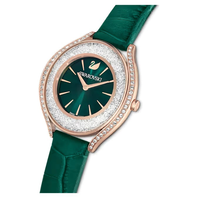 Emerald Radiance Crystalline Watch-Watches-Blizzm