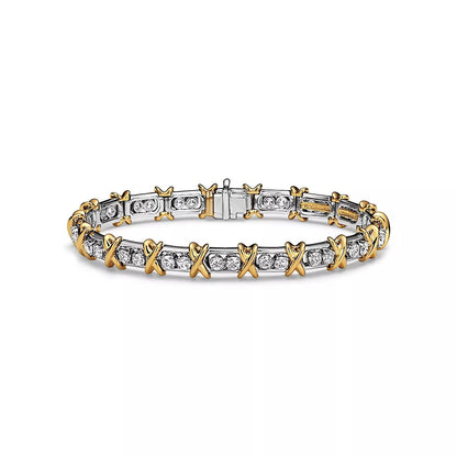 Eterna Crystal Bracelet-Bracelets-Blizzm