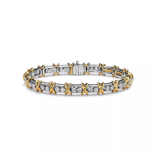 Eterna Crystal Bracelet-Bracelets-Blizzm