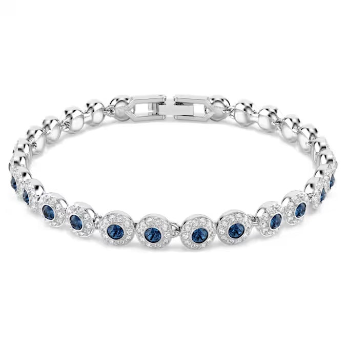 Eternal Shine Tennis Bracelet – Round Cut-Bracelets-Blizzm