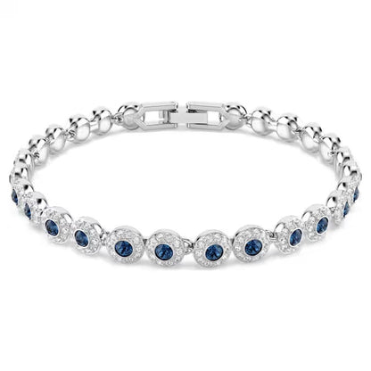 Eternal Shine Tennis Bracelet – Round Cut-Bracelets-Blizzm
