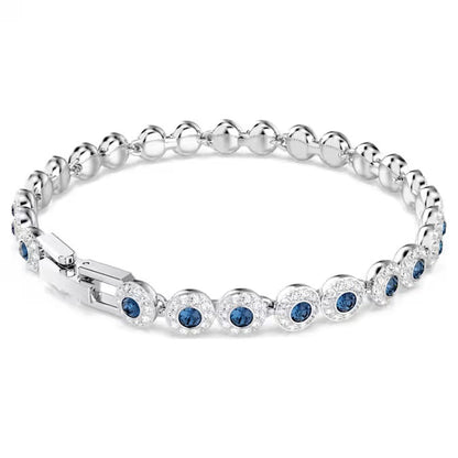 Eternal Shine Tennis Bracelet – Round Cut-Bracelets-Blizzm