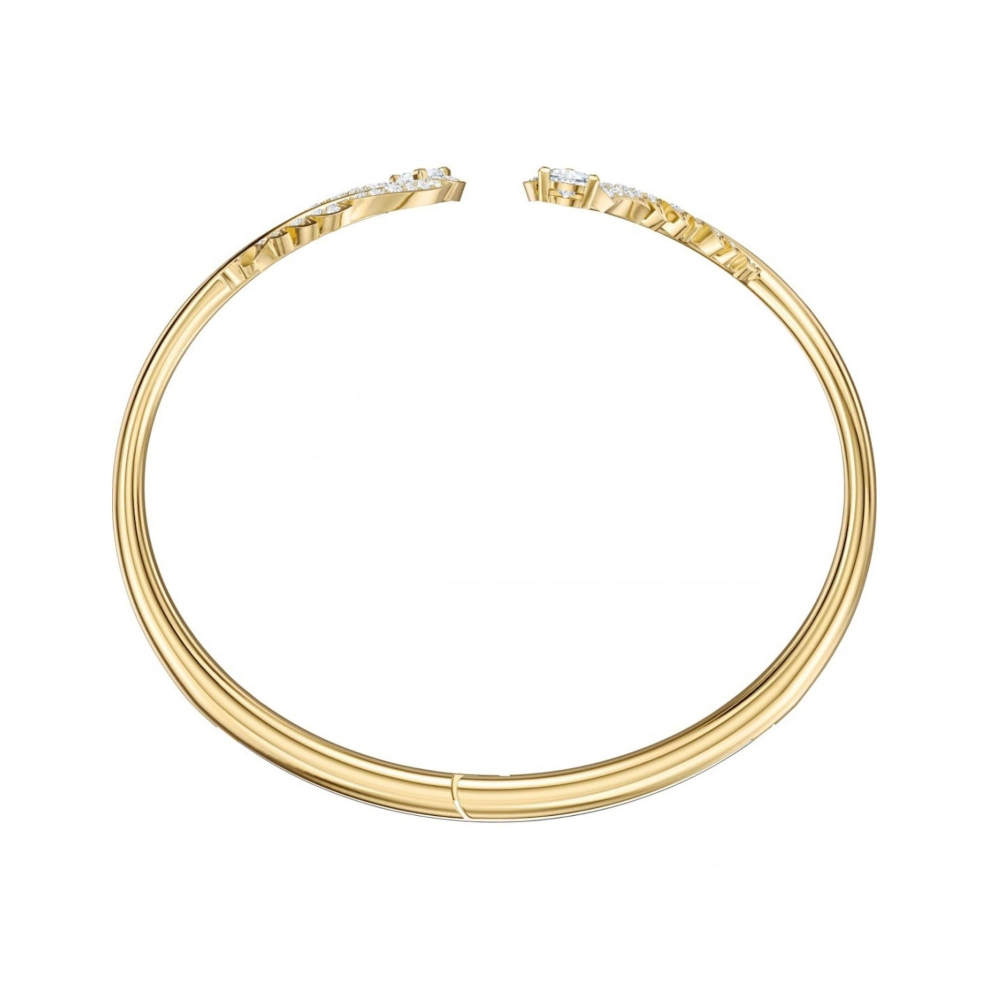 Golden Feather Radiance Bracelet-Bracelets-Blizzm