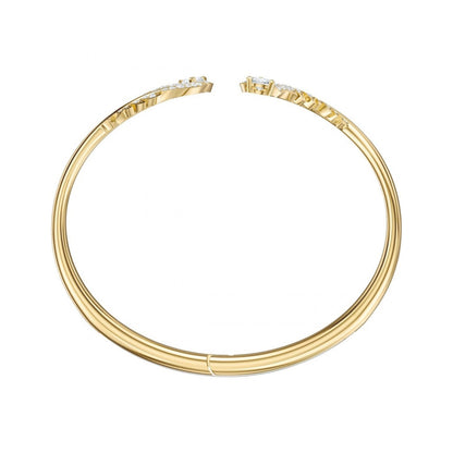 Golden Feather Radiance Bracelet-Bracelets-Blizzm