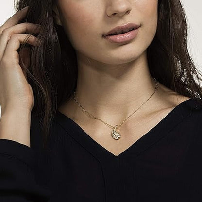 Golden Feather Radiance Necklace-Necklaces-Blizzm