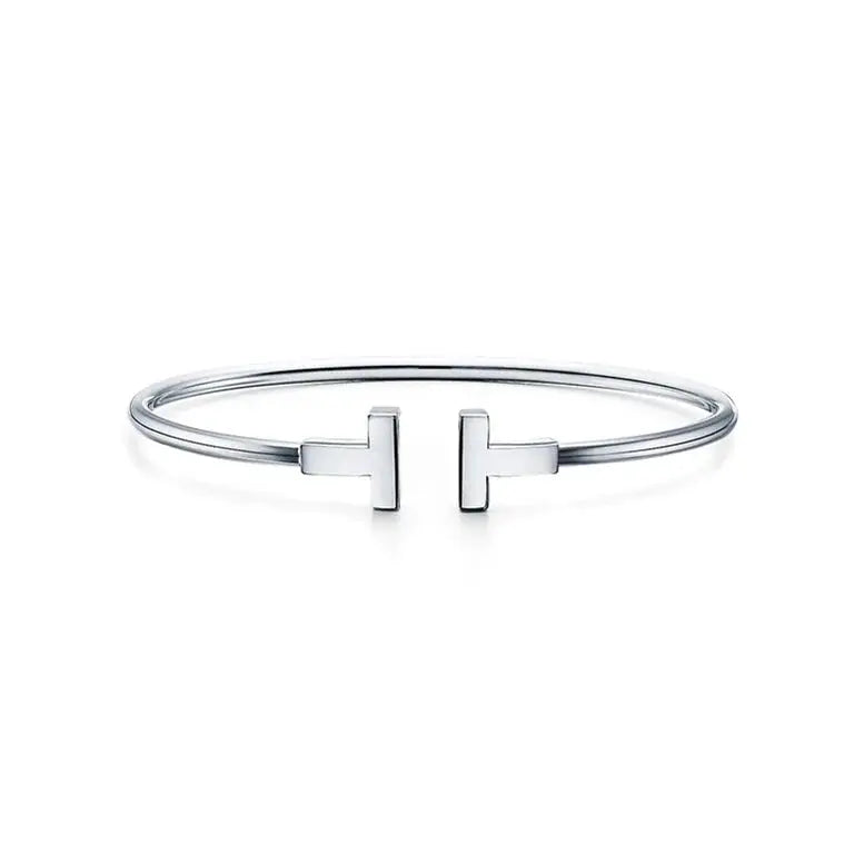 Inlay Crossbar Wire Bracelet-Bracelets-Blizzm