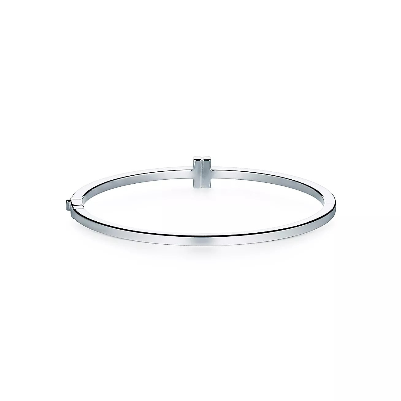 Linea Pave Hinged Bangle-Bracelets-Blizzm