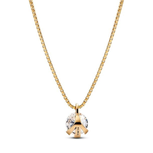 Liora Floating Pendant Necklace-Necklaces-Blizzm