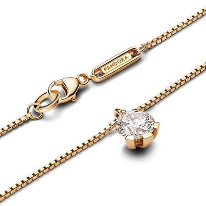 Liora Floating Pendant Necklace-Necklaces-Blizzm