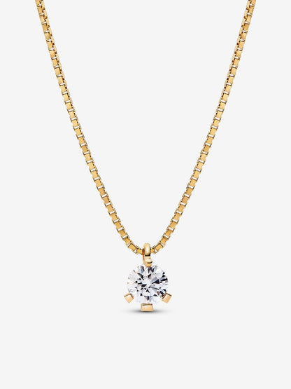 Liora Floating Pendant Necklace-Necklaces-Blizzm