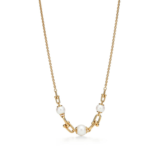 Liora Pearl Link Necklace-Necklaces-Blizzm