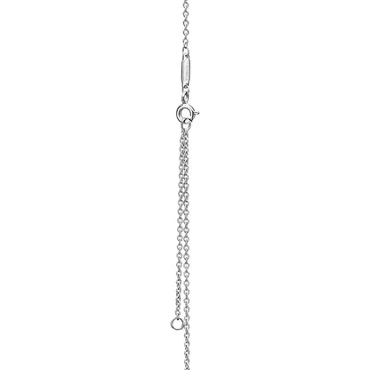 Luminous Pavé Knot Necklace-Necklaces-Blizzm