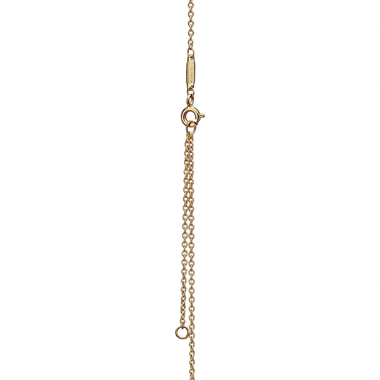 Luminous Pavé Knot Necklace-Necklaces-Blizzm