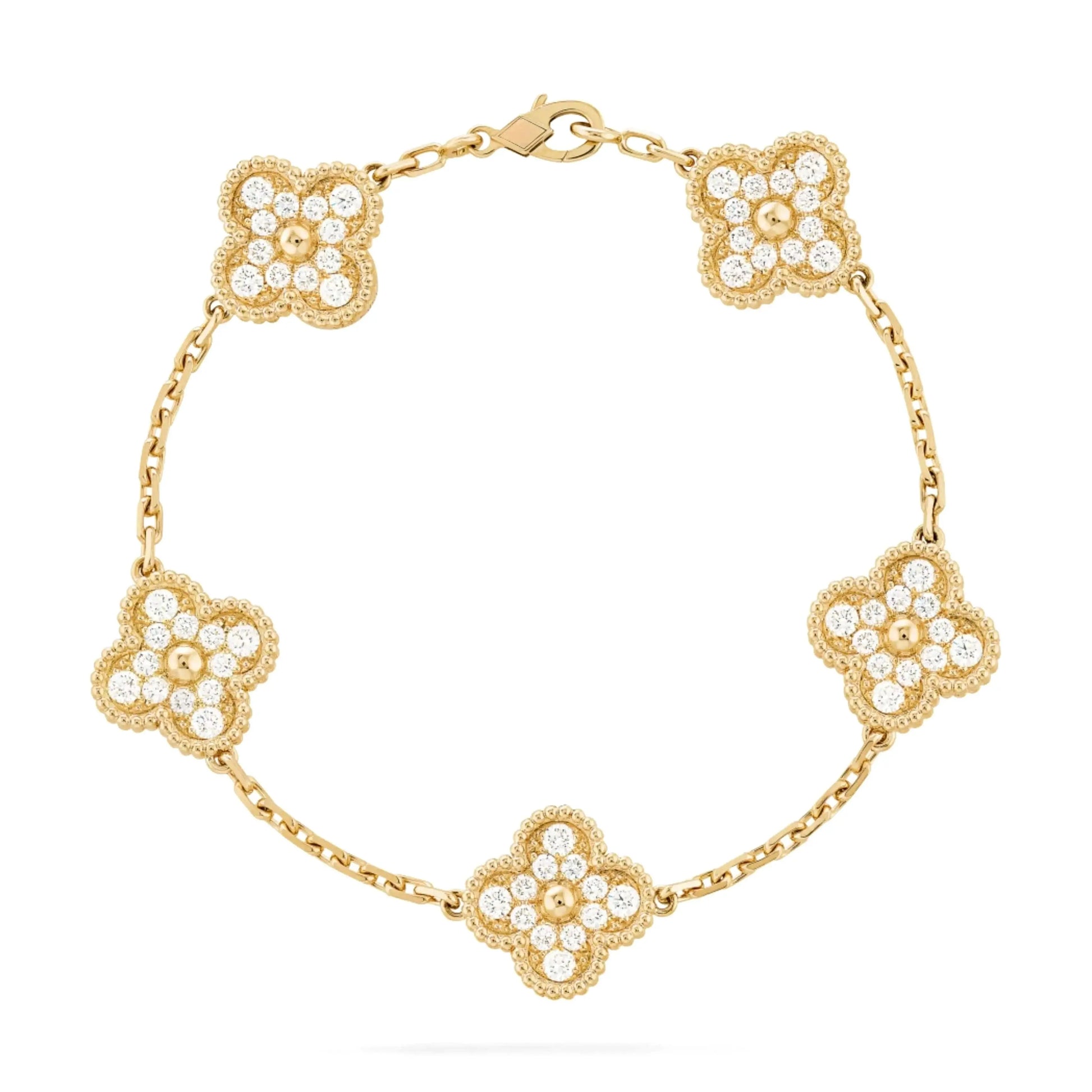 Luxury Clover Bracelet-Bracelets-Blizzm