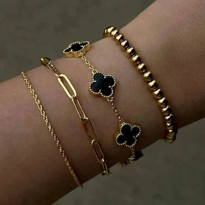 Luxury Clover Bracelet-Bracelets-Blizzm