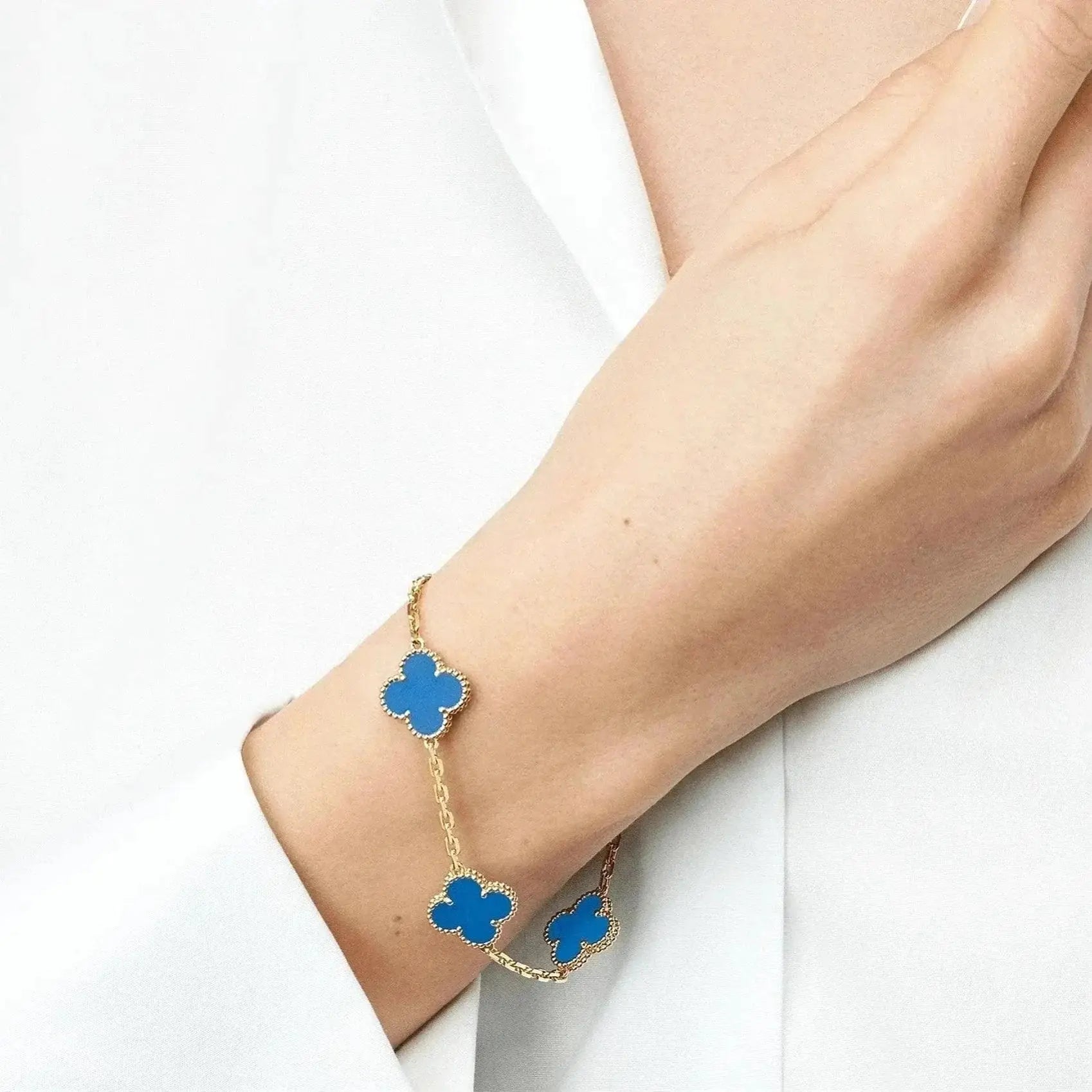 Luxury Clover Bracelet-Bracelets-Blizzm