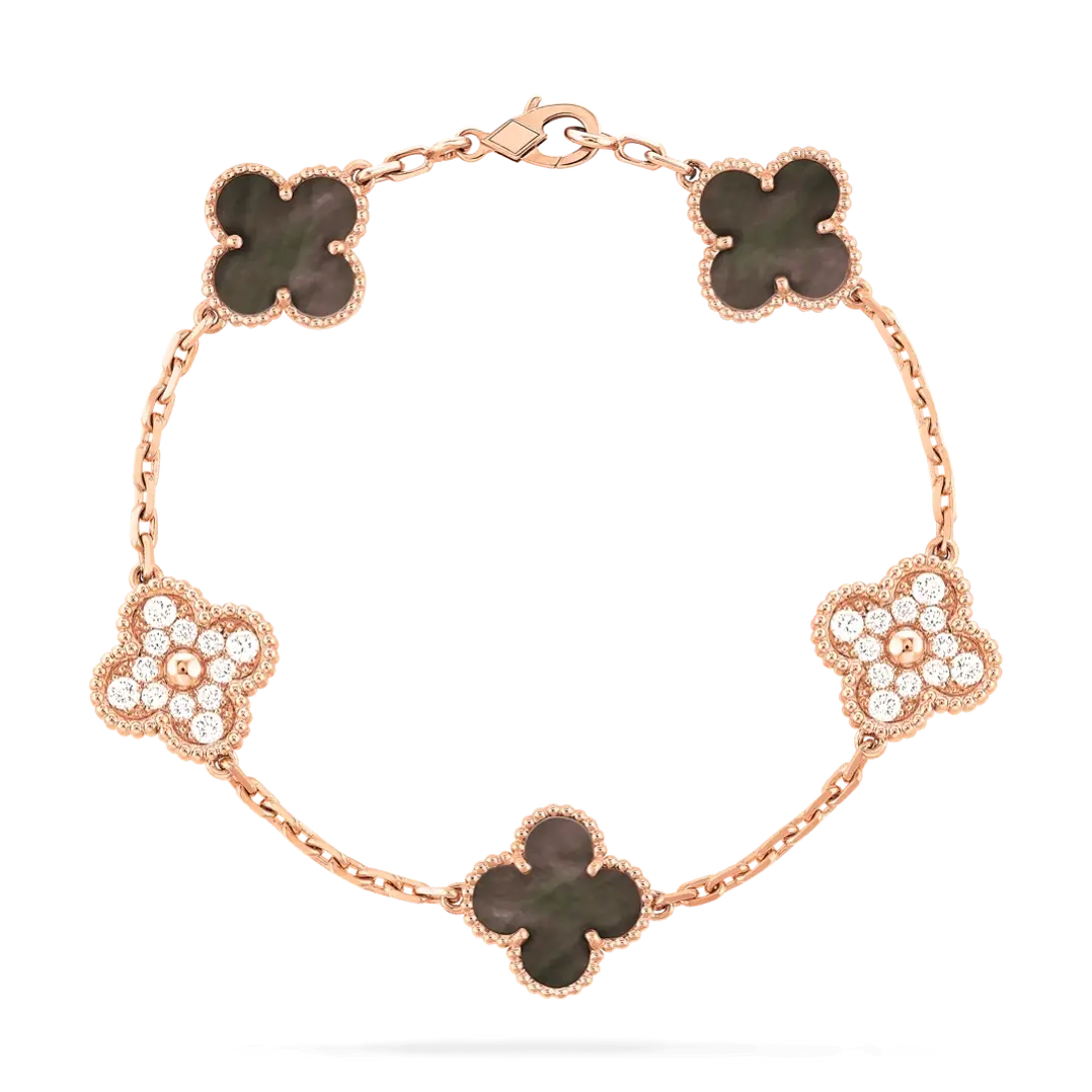 Luxury Clover Crystal Bracelet-Bracelets-Blizzm