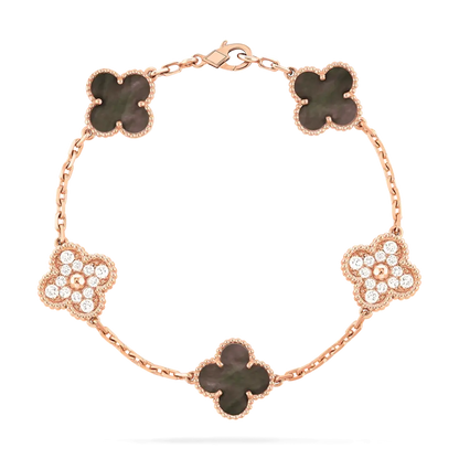 Luxury Clover Crystal Bracelet-Bracelets-Blizzm