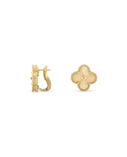 Luxury Clover Earrings-Earrings-Blizzm