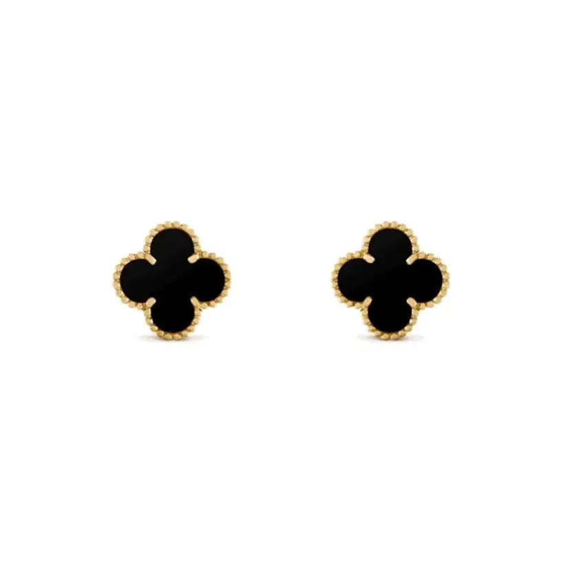 Luxury Clover Earrings-Earrings-Blizzm