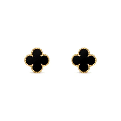 Luxury Clover Earrings-Earrings-Blizzm