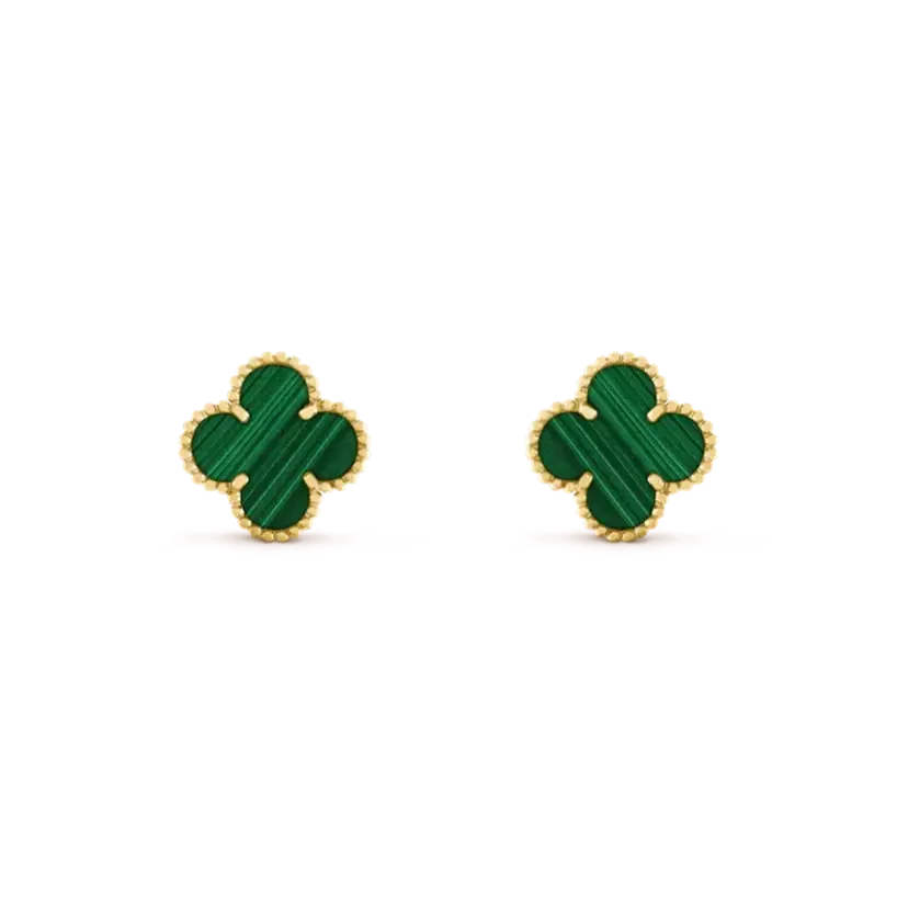 Luxury Clover Earrings-Earrings-Blizzm