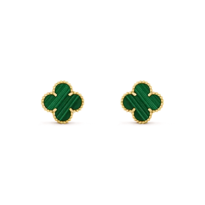 Luxury Clover Earrings-Earrings-Blizzm